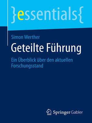 cover image of Geteilte Führung